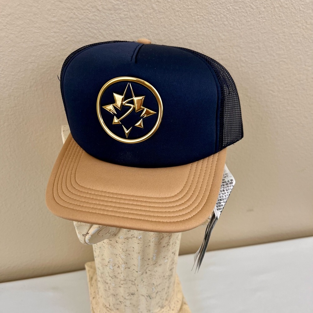 Disney Marvel NWT  Baseball Hat with Gold Emblem